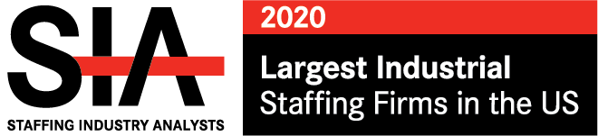 SIA 2020 Largest Industrial Staffing Firm in the US