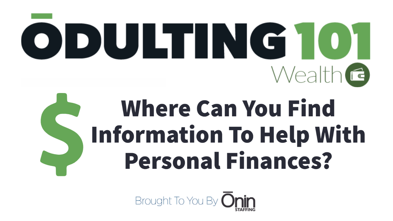 Personal Finances Blog Graphic